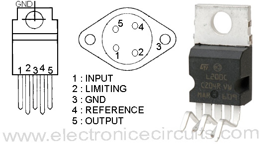 Carregador Constante com L200 L200-ADJUSTABLE-VOLTAGE-AND-CURRENT-REGULATOR-l200c