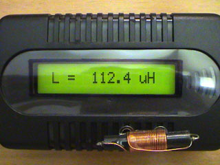 LC Meter com PIC16F628A 112uH