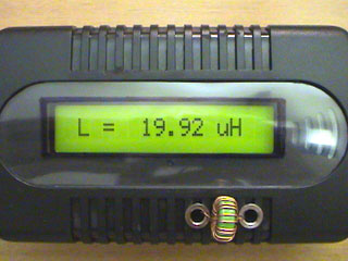 LC Meter com PIC16F628A Toroid2