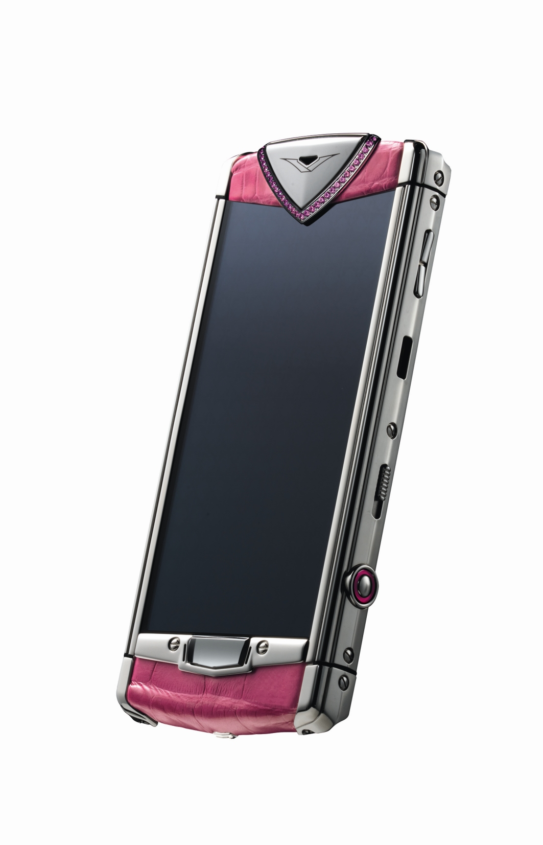  Vertu تصنع هواتف أنيقة للجنس اللطيف 3.4-Pink-7661-3