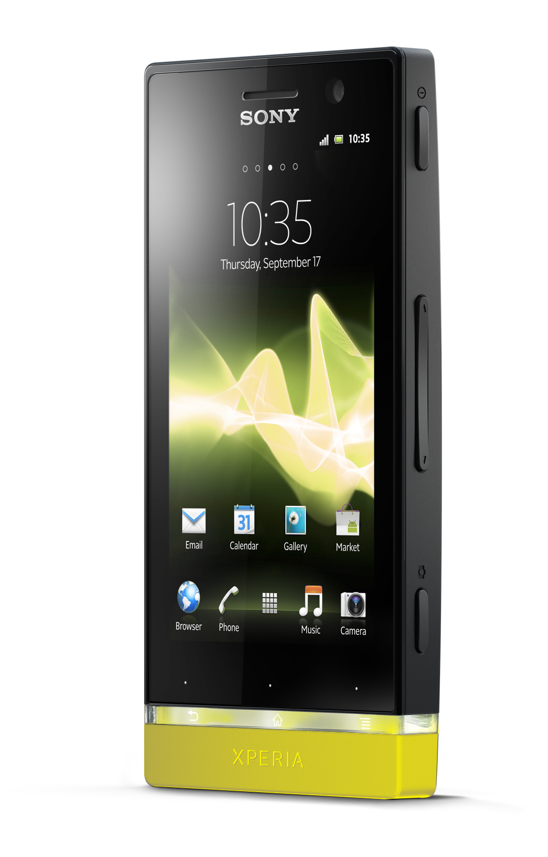 Xperia U يصل إلى منطقة الشرق الأوسط Xperia_U_Front40V_Black_yellow_jpg