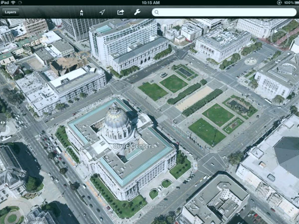 الآن.. خرائط ثلاثية الابعاد مع Google Earth Google-maps-3d-imagery-ipad