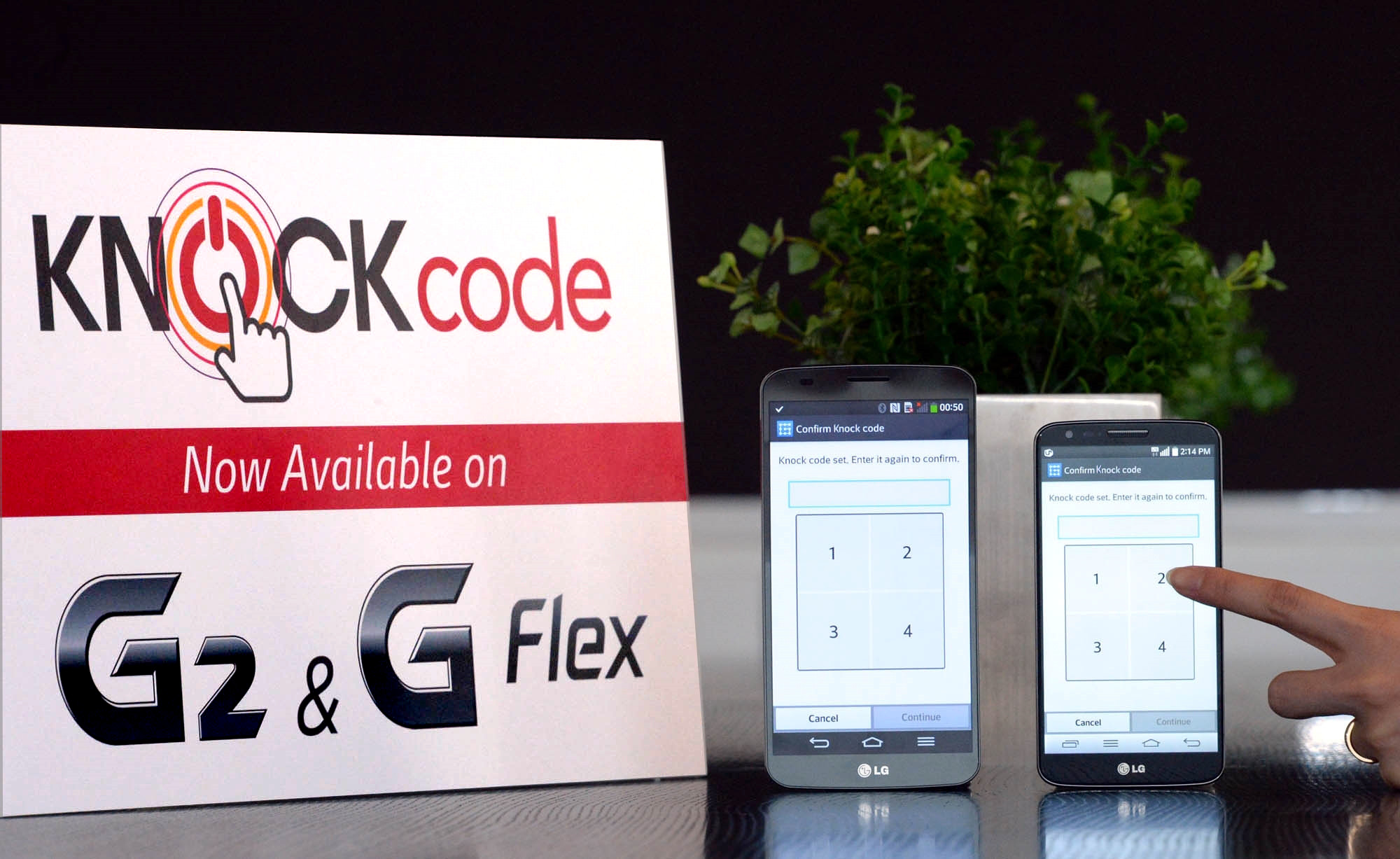  ّّ جديد الأخبار ّّّ ميزة Knock Code ستشق طريقها إلى LG G2 و LG G Flex في شهر أبريل  LG-Knock-Code