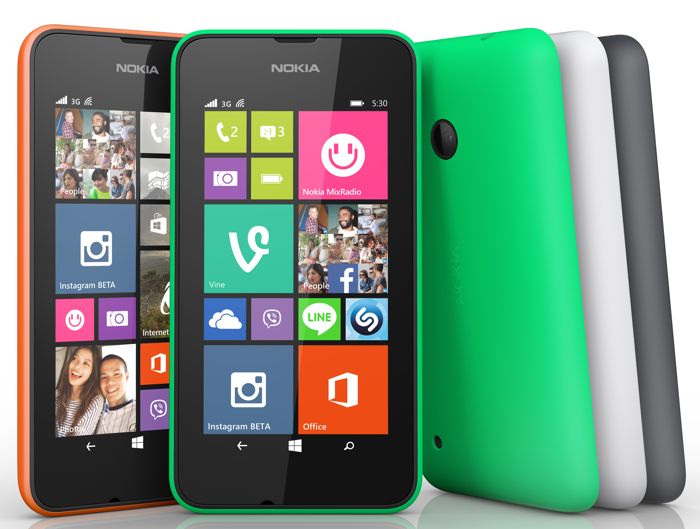  مايكروسوفت تكشف النقاب رسميا عن الهاتف Lumia 530 Nokia-lumia-530-3