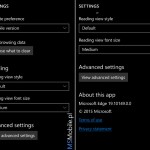  صور مسربة للإصدار 10149 من الويندوز 10 موبايل تكشف عن تغيرات في واجهة المستخدم 3-windows-10-mobile-build-10149-microsoft-edge-ustawienia4-150x150