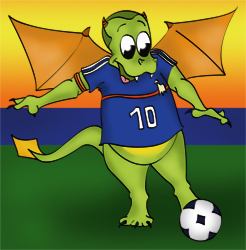 Les dragons de foot (coupe de monde 2006) Foot