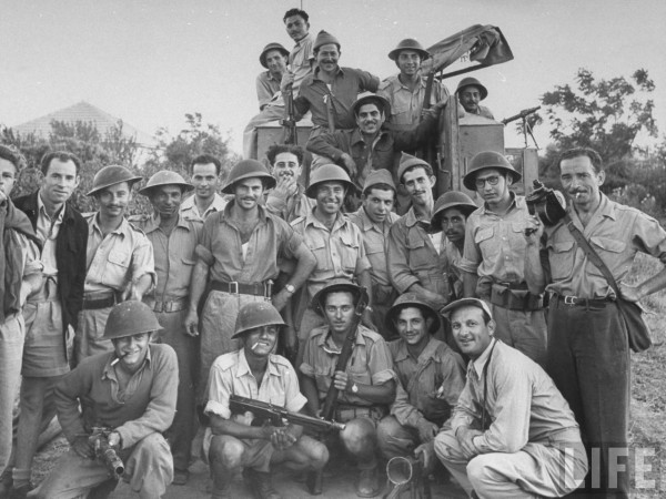 servicios - LOS SERVICIOS DE INTELIGENCIA.  ISRAEL EW_haganah-soldiers_1948