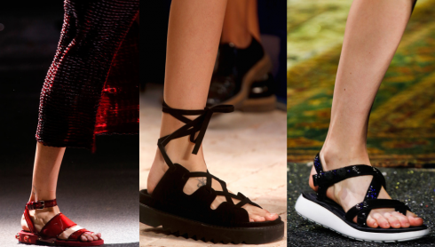 Giày sandal Ugly Shoes – Xấu nhưng nổi bật Givenchy_Celine_MarcJacobs-490x278