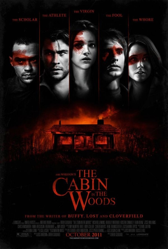 MÁS PÓSTERS: SHERLOCK II, AMERICAN REUNION, STRAW DOGS... Cabin_in_the_woods_10188