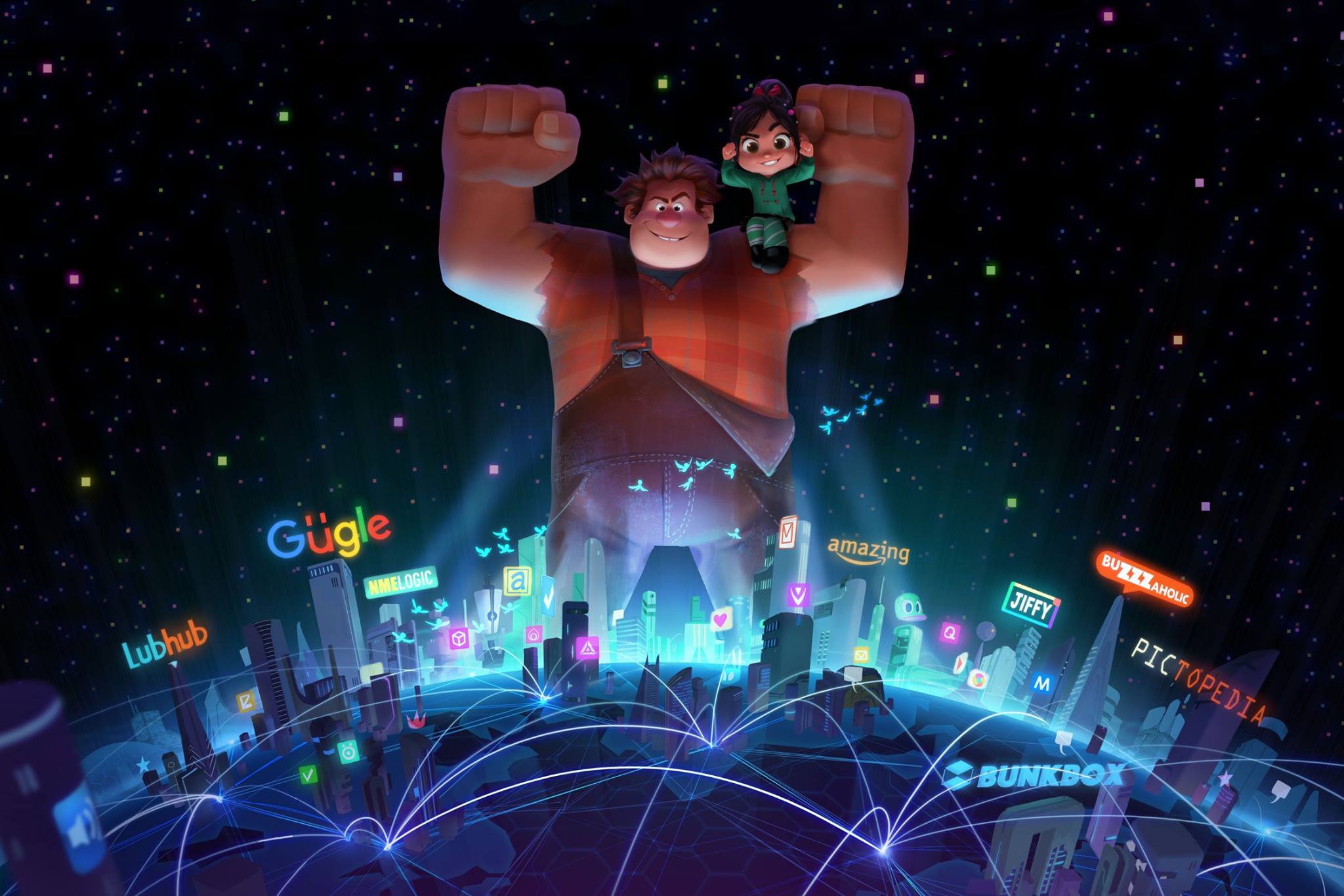 Primera imagen oficial de la secuela de '¡Rompe Ralph!', que se estrenará en marzo de 2018 88090