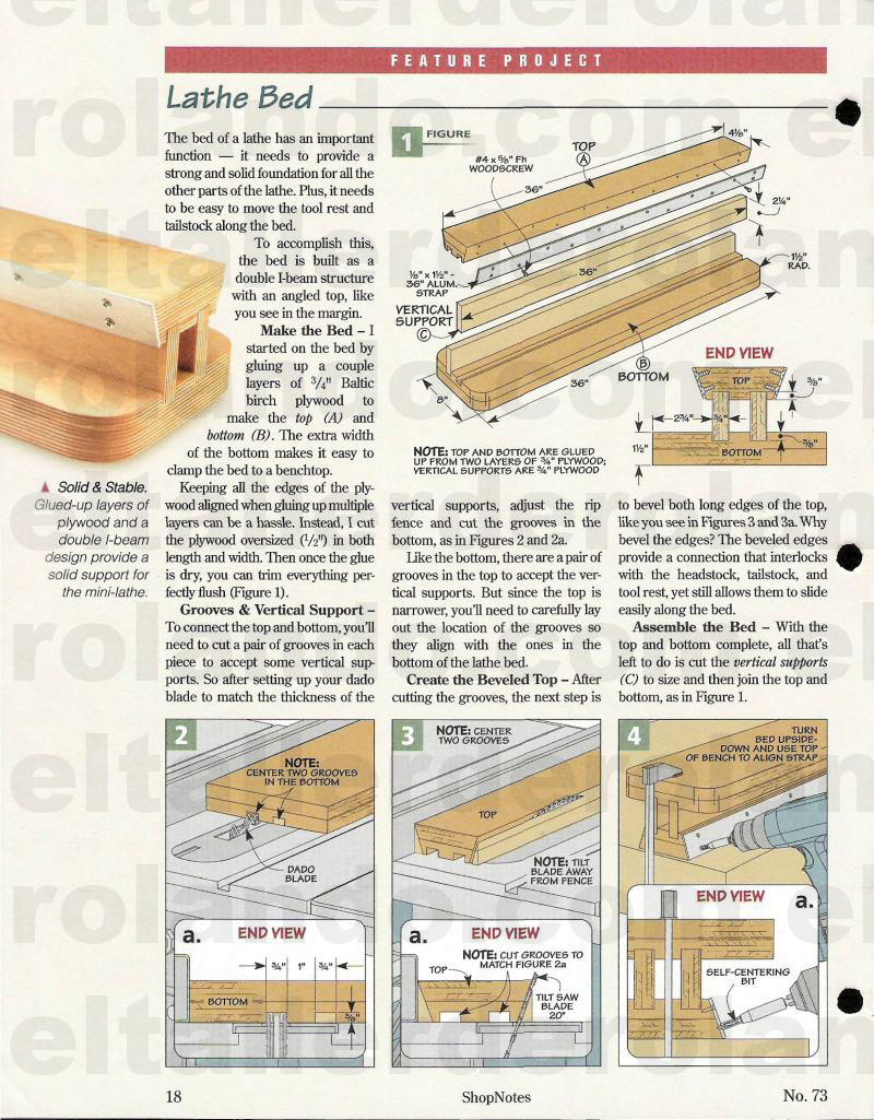 Torno para Madeira / Mini-lathe / Mini torno MINITORNO-03-copia