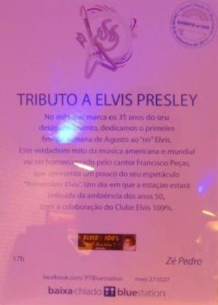 O ELVIS 100% e a BAIXA-CHIADO PT BLUESTATION - 04/08/2012 Iniciativa22a