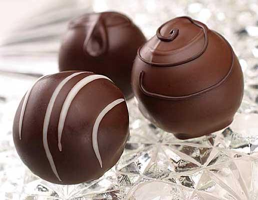 El chocolate, un alimento saludable :9 Chocolate-truffles