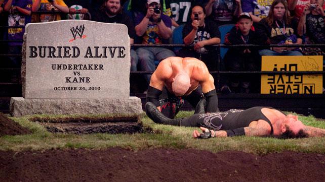 Видове мачове Undertaker-vs-Kane-Buried-Alive-Match