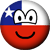 سمايلات بجميع اعلام الدول Chile-emoticon-flag