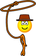 If you can't say something nice, zip your lips. Cowboy-lasso-emoticon