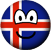 سمايلات بجميع اعلام الدول Iceland-emoticon-flag