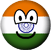 سمايلات بجميع اعلام الدول India-emoticon-flag