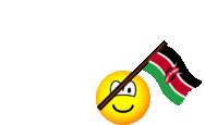 اعلام دول  العالم متحركة  وثابته متجدده +:: Icons Flags أعلام دول أيقونات :: - صفحة 2 Kenya-flag-waving-emoticon-animated