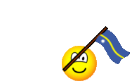 اعلام دول  العالم متحركة  وثابته متجدده +:: Icons Flags أعلام دول أيقونات :: - صفحة 2 Nauru-flag-waving-emoticon-animated