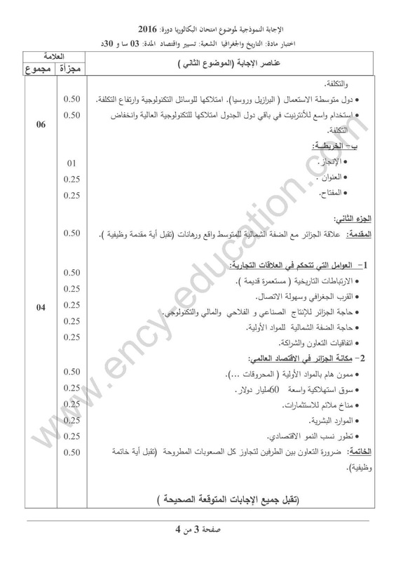 مواضيع و حلول شهادة الباكالوريا 2016 شعبة تسيير و اقتصاد 4304890_orig