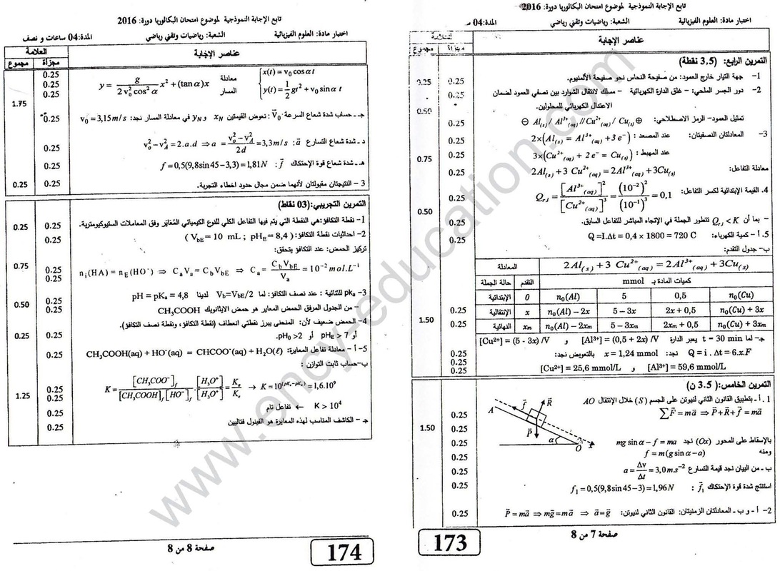 مواضيع و حلول شهادة الباكالوريا 2016 شعبة تقني رياضي 5289447_orig