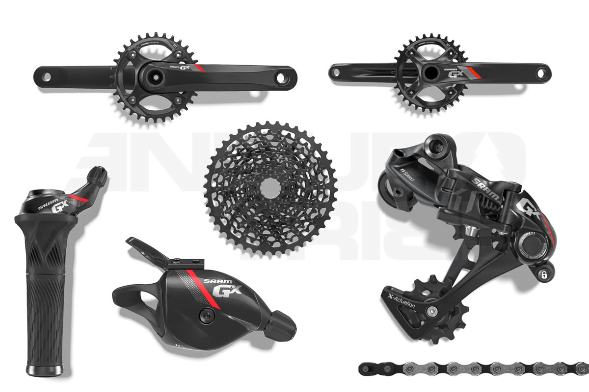 Sram lance un nouveau groupe le GX GX-1x11