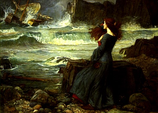 John William Waterhouse Waterhouse.Tempest