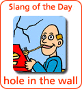 [Từ vựng] American Slang - Tiếng lóng phổ biến của người Mỹ - Page 5 Hole-in-the-wall