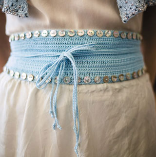 احزمه من الكروشيه ButtonCrochetBelt_L