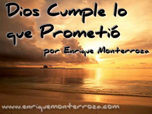 Matrimonios: Dios Cumple lo que Prometió Dios-cumple-lo-que-prometio