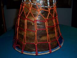 Construccion de Djembe con Pita y radiografia Djembepita13