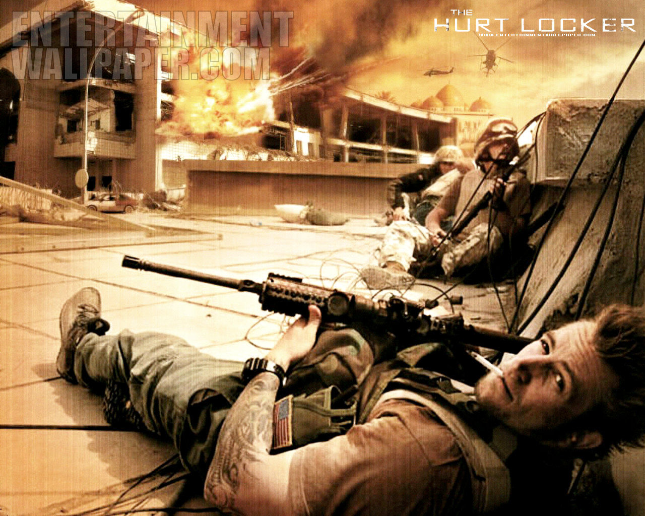 فيلم (خزانة الألم) (The Hurt Locker‏) الحائز على جائزة الاوسكار لعام 2009- يحكي قصة الجيش الامريكي المحتل في العراق The_hurt_locker01