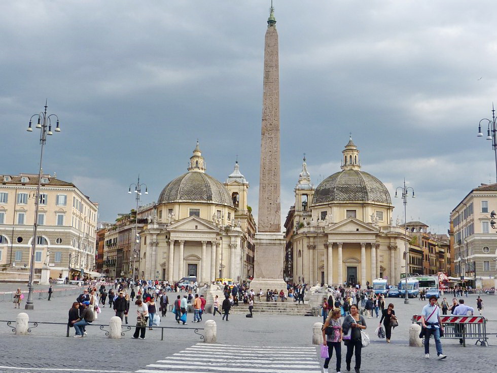 La puerta mágica de Roma. Valadier3