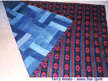 أفكار مميزة لعمل سجاد من من الجينز القديم ..  cool ideas to make floor mats and area rugs  Amato-stars