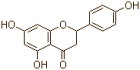 La narginine (falvonoide du Pamplemousse) = + de glycogène Naringeninstructure