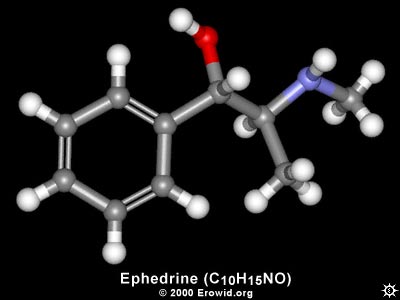 سموم Ψ نعتقد Ψ انها Ψ أدوية Ephedrine_3d_mid