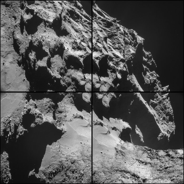 Rosetta : Mission autour de la comète 67P/Churyumov-Gerasimenko  - Page 13 Comet_on_24_October_NavCam_node_full_image_2