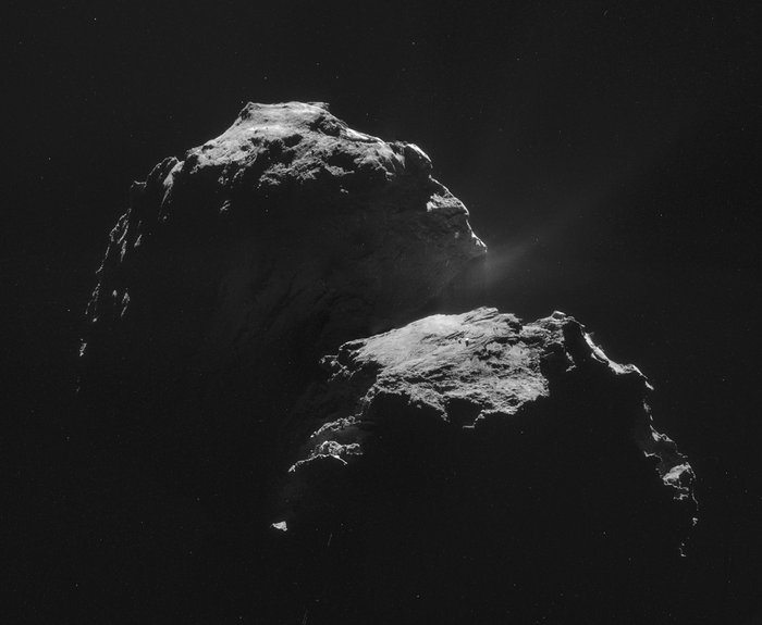 Evénement historique demain 12/11/2014 : acomettissage de la sonde Philae Comet_on_4_November_NavCam_node_full_image_2