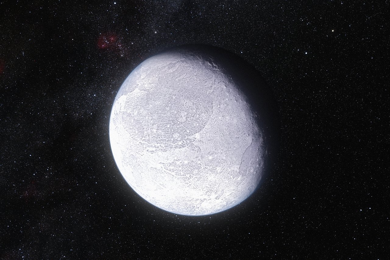 Eris la planète naine jumelle de Pluton. Eso1142a