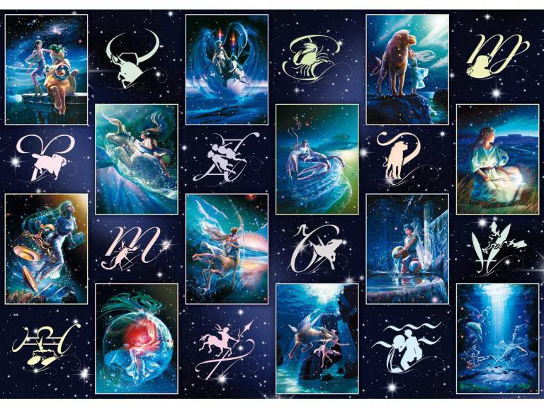 La meilleure façon de gérer votre colère en fonction de votre signe astrologique... Schmidt-58271-puzzle-3000-pieces-signes-du-zodiaque-768x576