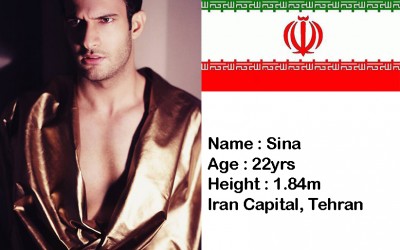 2014 | Starz Hunk International |Iran | Sina Mister-Asian-International-Country-Iran-Capital-Tehrani-Face-400x250