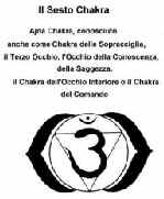 Chakras: vediamoli in dettaglio   ---> 2 parte Chakra6