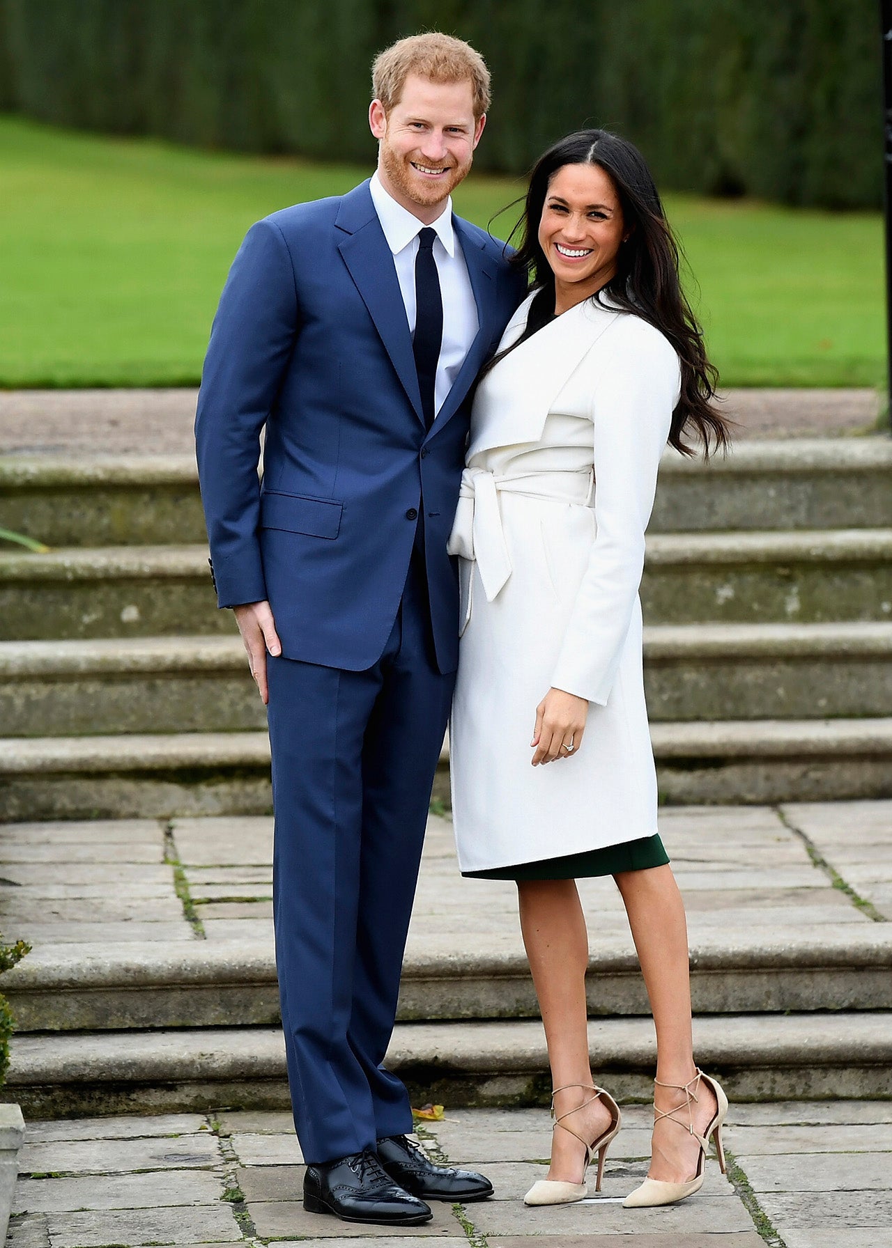¿Cuánto mide Meghan Markle? - Altura - Real height Royal_engagement_gettyimages-880161240