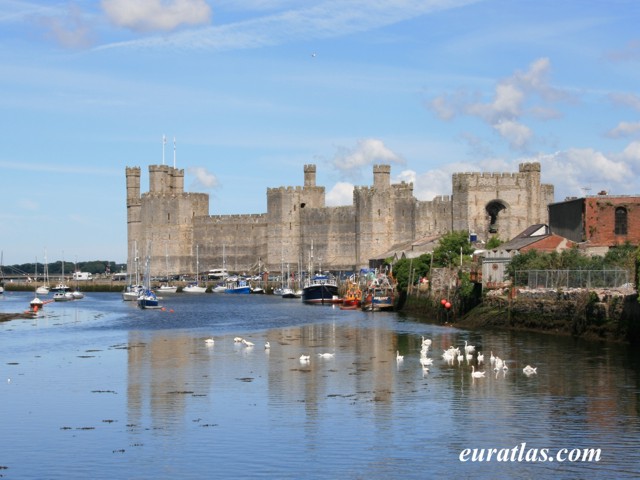 un château - Ajonc 22 octobre trouvé par Jovany Caernarfon_castle