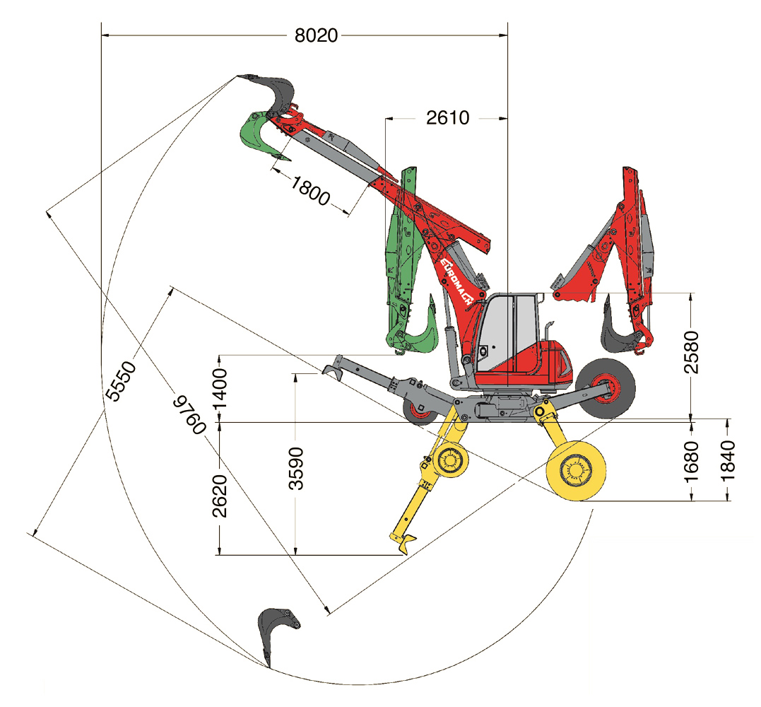 escavatori euromach R653-disegno-tecnico-02-big