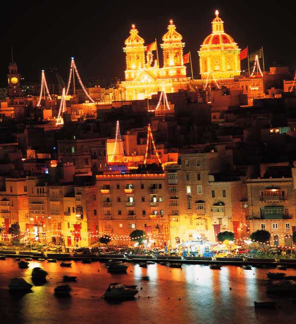 زيارة الى جزيرة مالطا وشمسها الساطعة وشواطئها الخلابة Malta-view