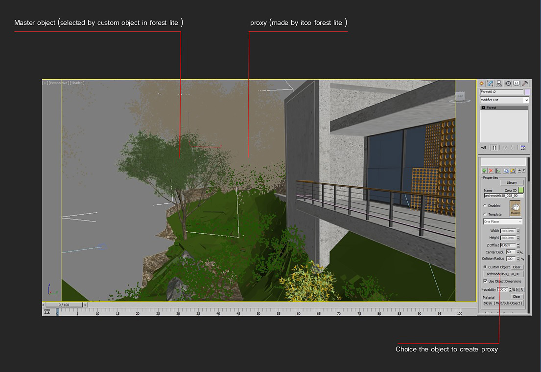 Tut render Vray 3dmax biệt thự trên thác cực đỉnh 8