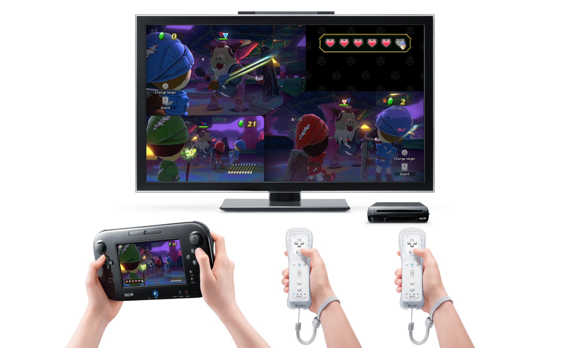 [Preview] NintendoLand Nintendo-Land-Wii-U-Nintendo-Direct-The-Legend-of-Zelda-Battle-Quest-Controllers