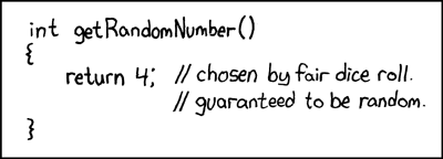 Why No Random? Random_number